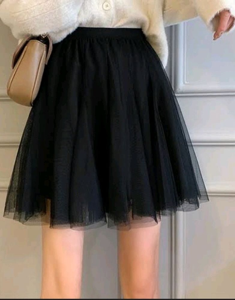 Korean Short Tulle Skirt 💫✨