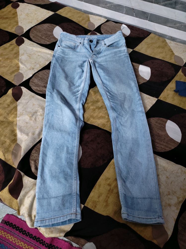 Men's Jean Used Totally Colour Faded