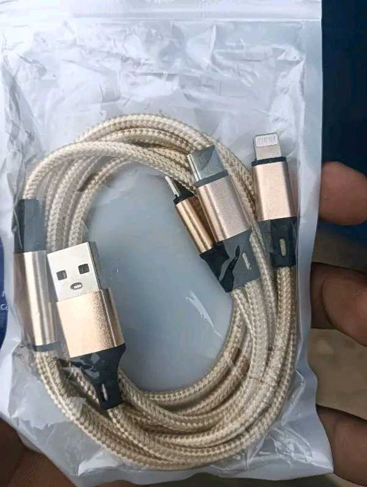 3 In 1 Data Cable