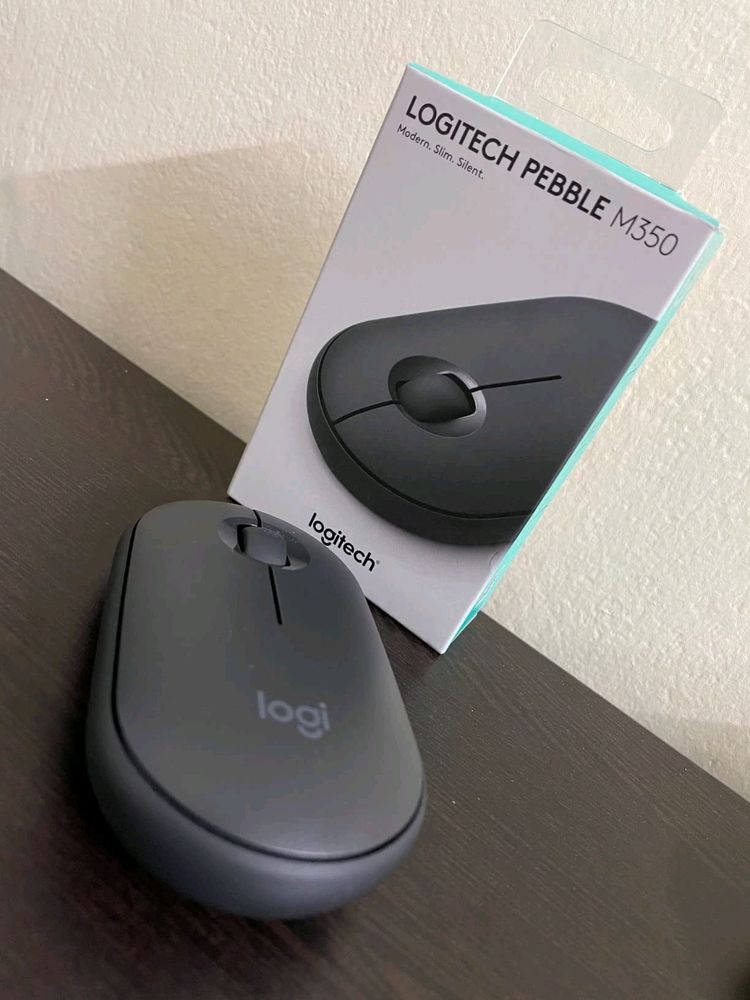 (Dual Mode) Logitech Pebble M350 Mouse (Graphite)