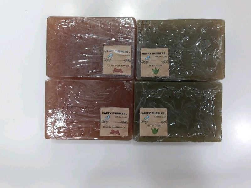 Homemade Natural Soaps ( Pack Of 4)