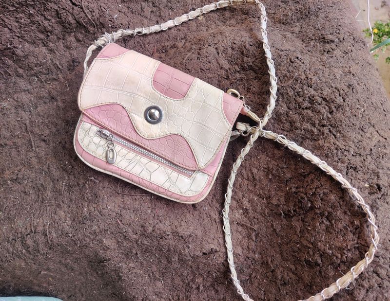 Pink Sling Bag