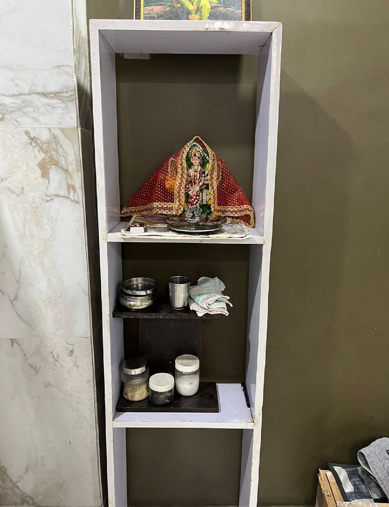 Plywood Board Wardrobe Shelf For Temple Books