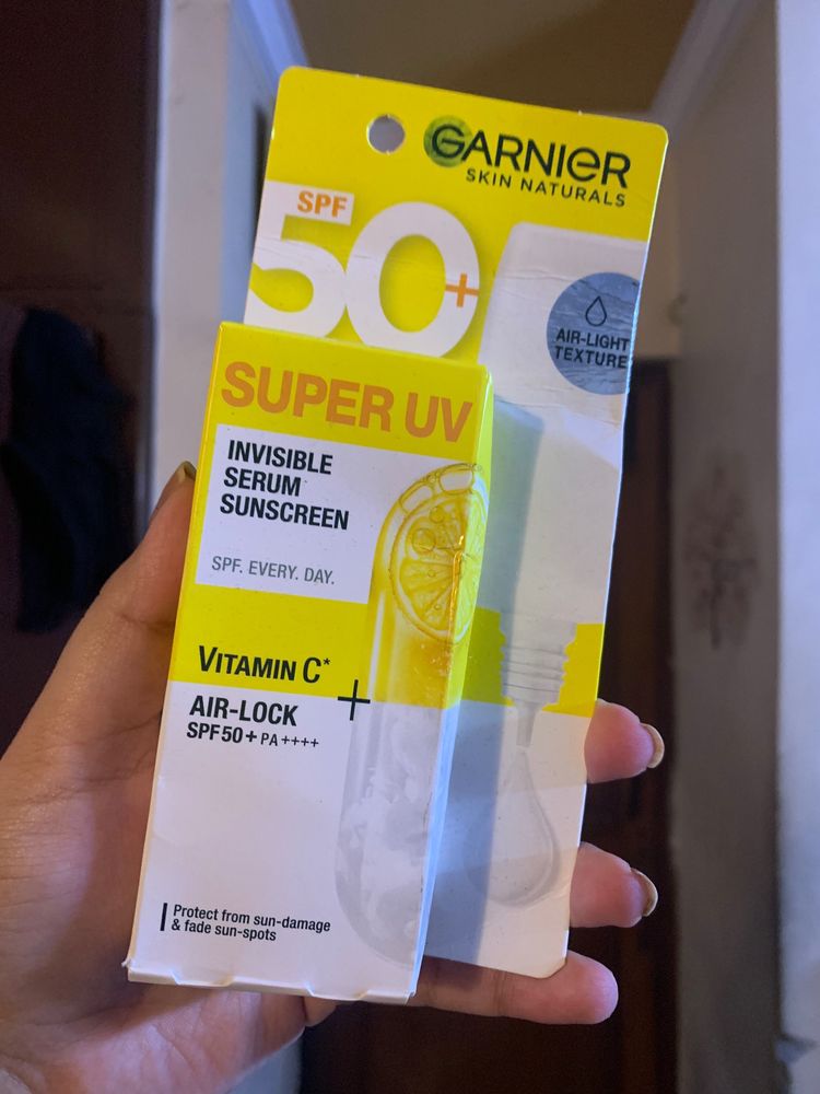 Garnier Invisible Serum Sunscreen