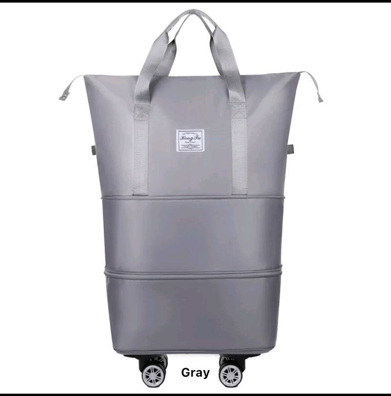 Wheel Folding Bag Inported Waterproof For Unisex🧿