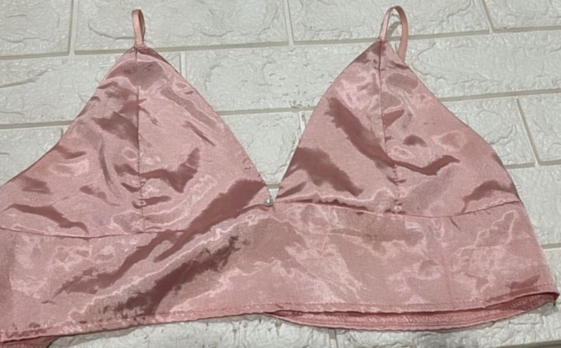 Satin Pastel Bralette