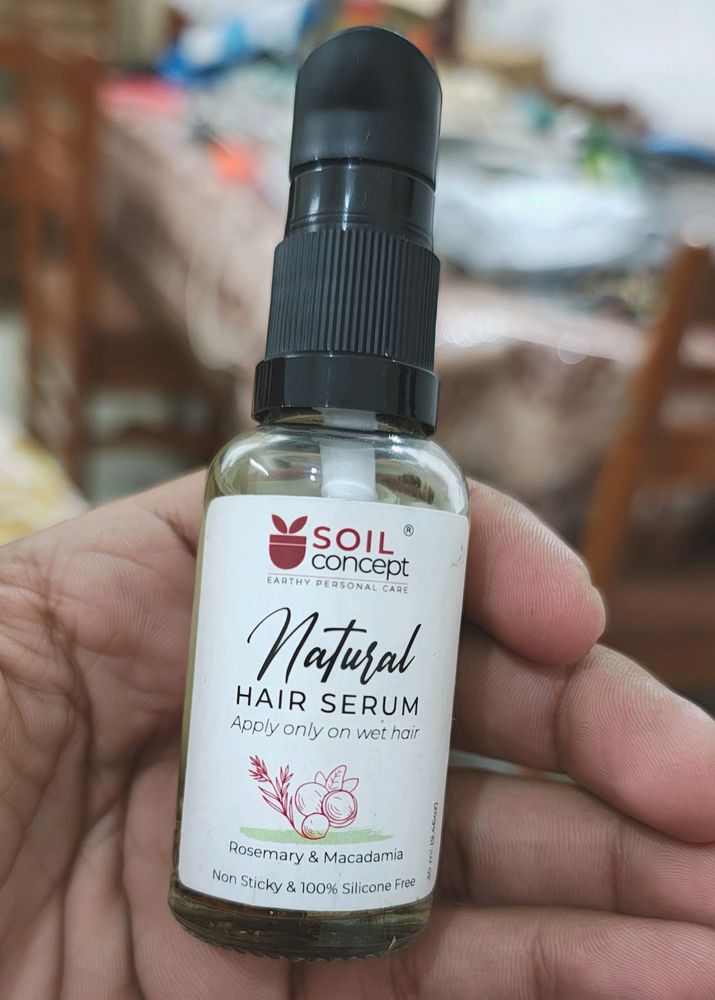 Natural Hair Serum (Soil Concept- From Shark Tank)