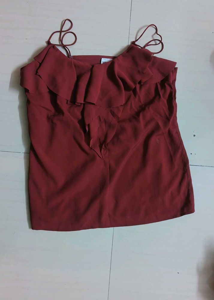 Maroon Top