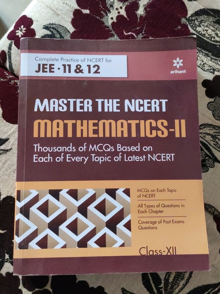 Master The NCERT Mathematics 2 For JEE, 11th, 12th