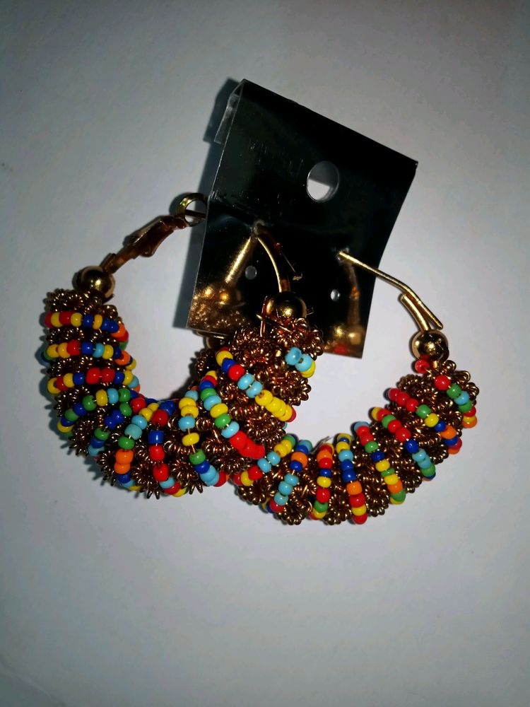 Multi Colour Earrings