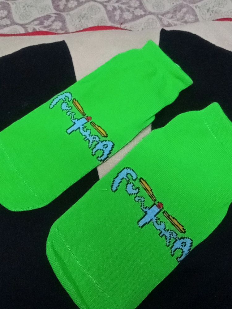 Pair Of Fun Zone Socks.