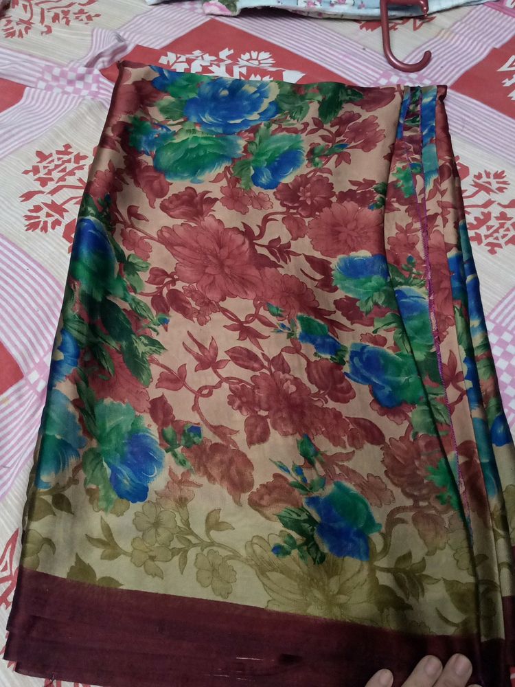 Crepe Digital Print Saree