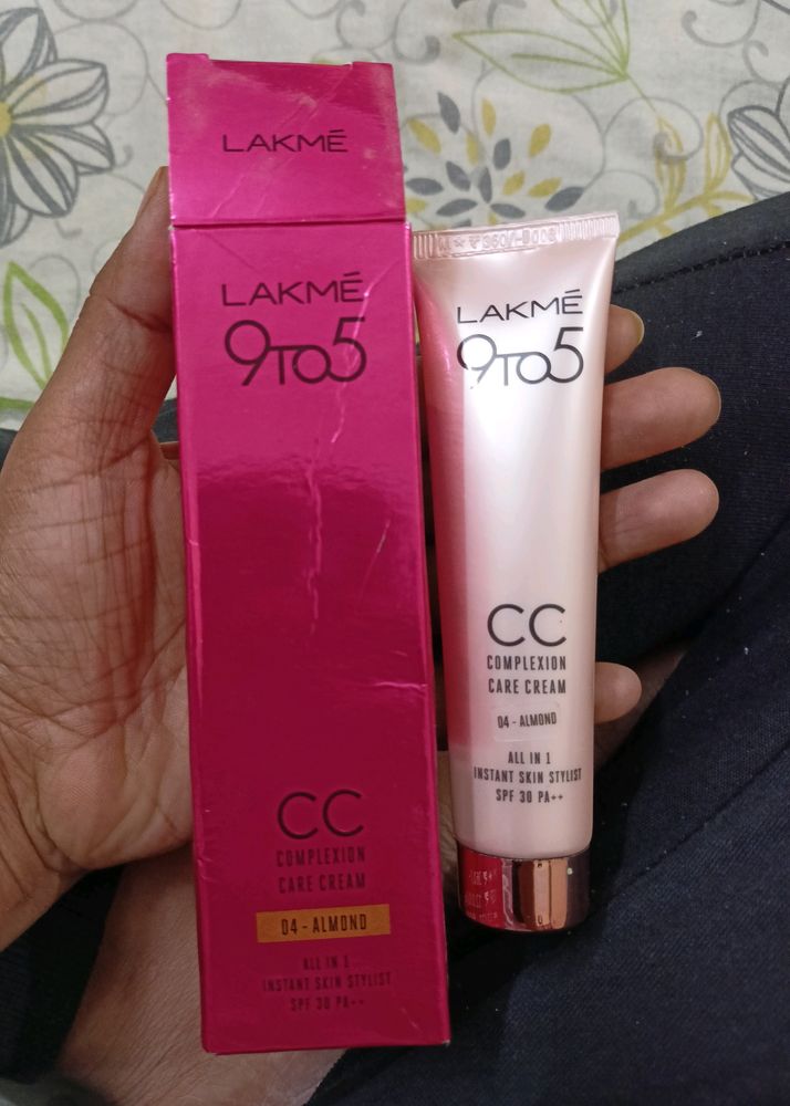 LAKME Cc Cream🔥04 Almond Shade With Spf 30