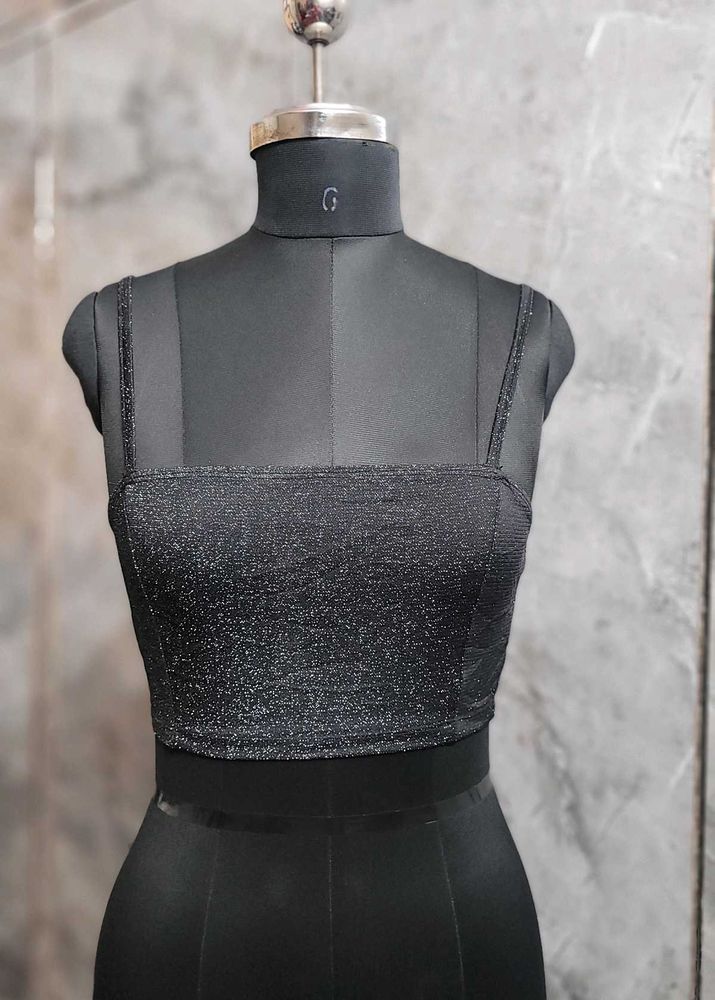 Black Sparkle Cami Top