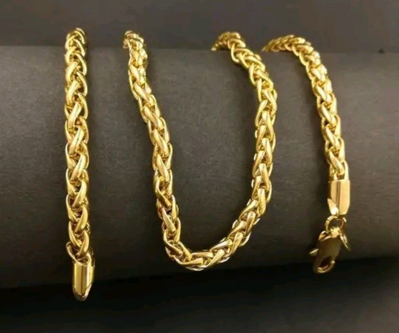 beautiful heavy Unisex golden chain