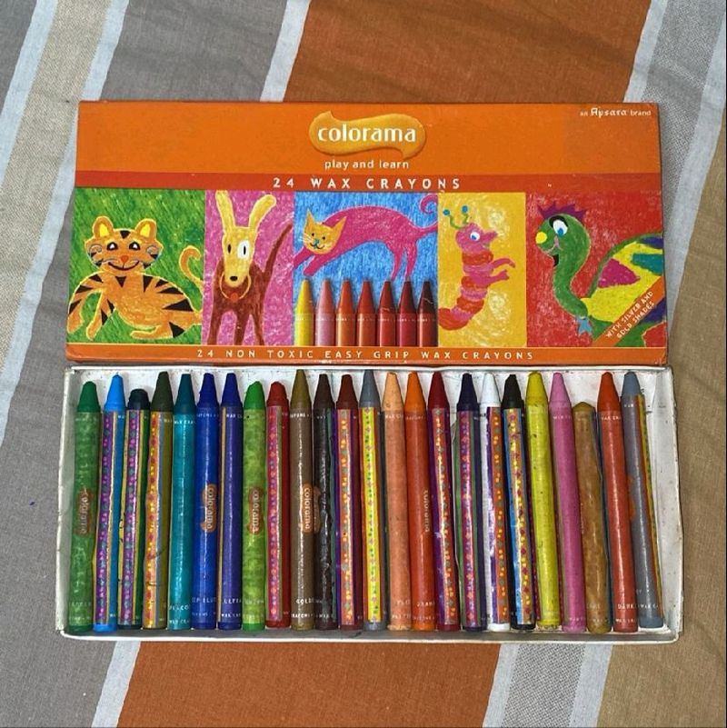 Combo Of Colorama Wax Crayons