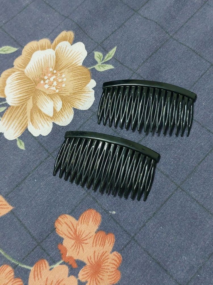 Beautiful Black Clips for Short Open Hair