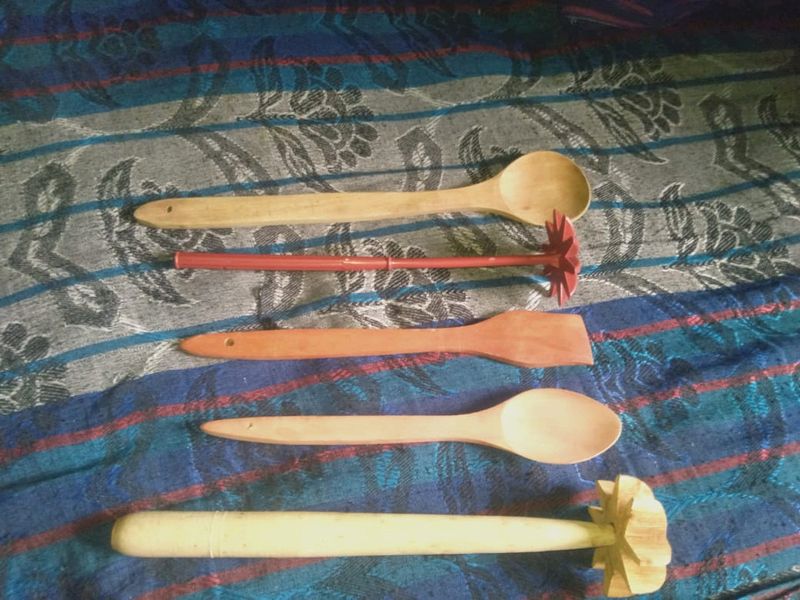 Cooking Big spoon Set 5 Pic