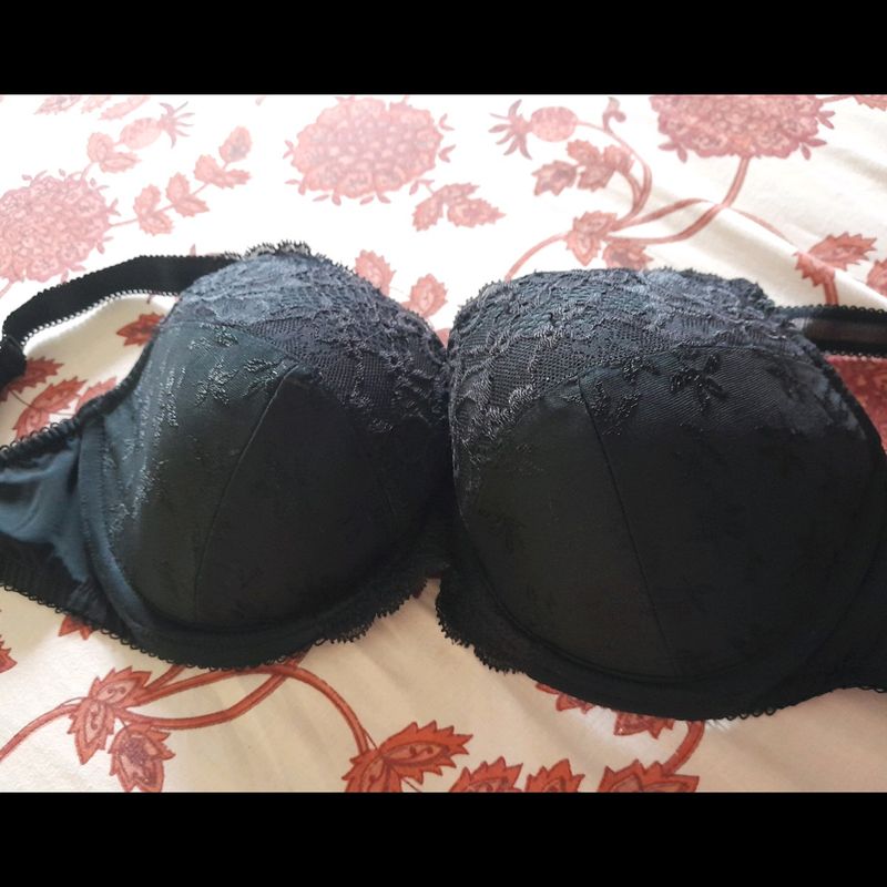 Mark And Spencer Black Wired Bra