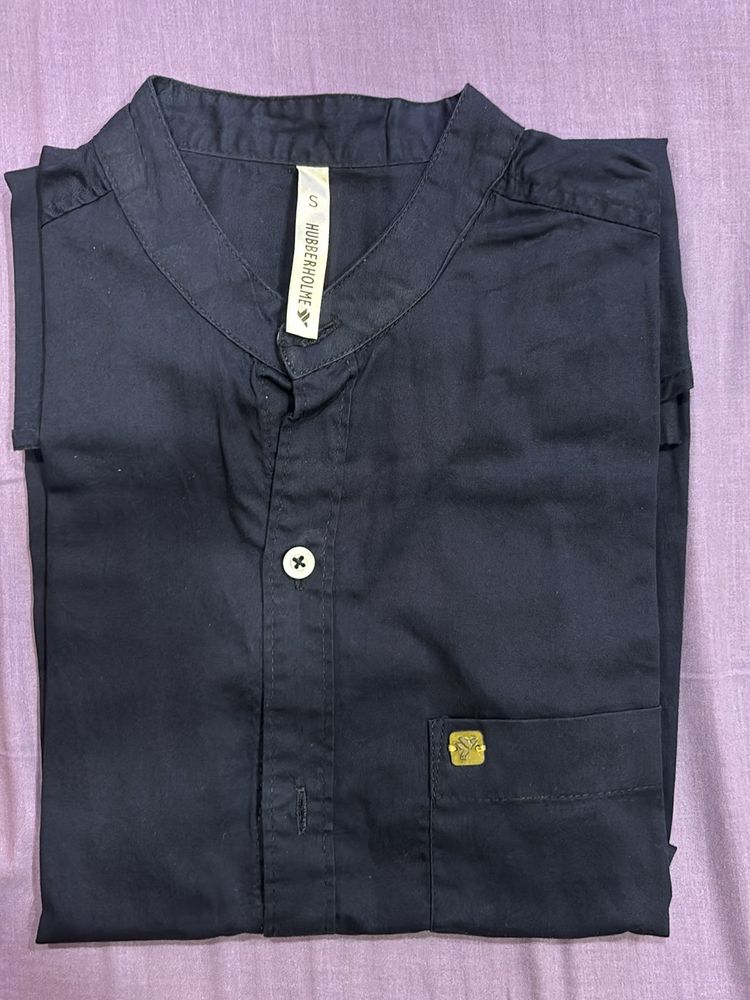 Navy Blue Formal Shirt