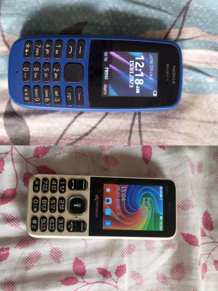 Nokia & Micromax Keypad Mobile📱 Working Condition