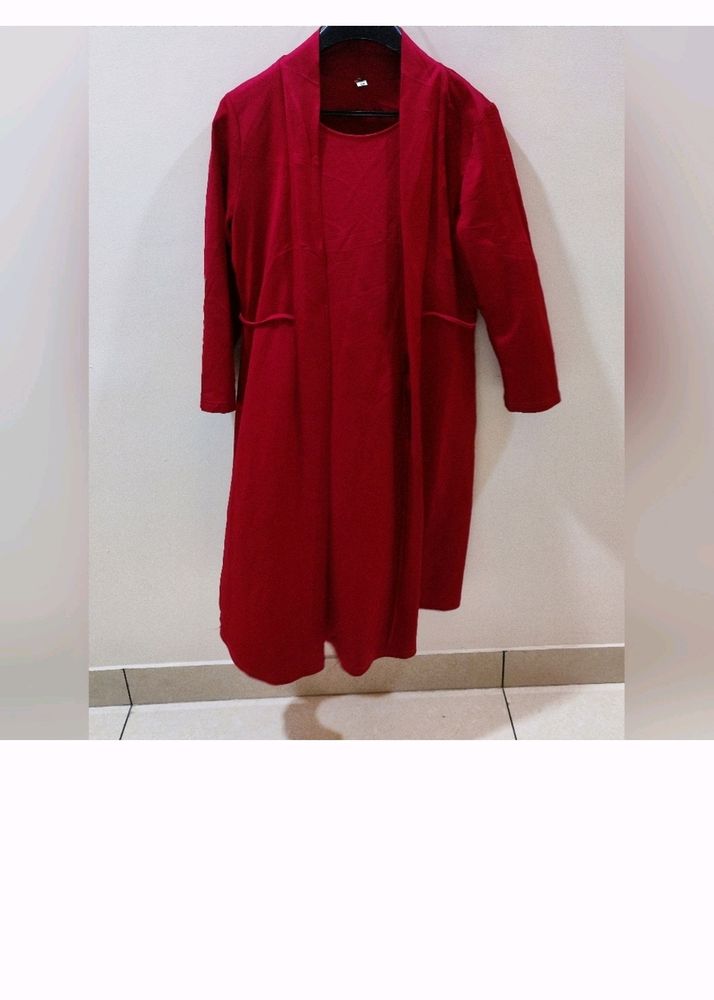 Red Korean Dress