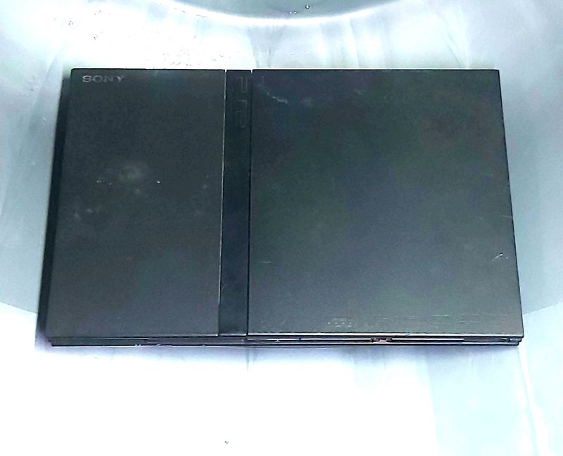 PlayStation 2 Slim Gaming Console Not Working Condition Need Repair