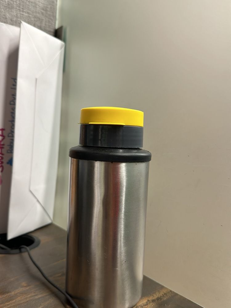 Steel water bottle