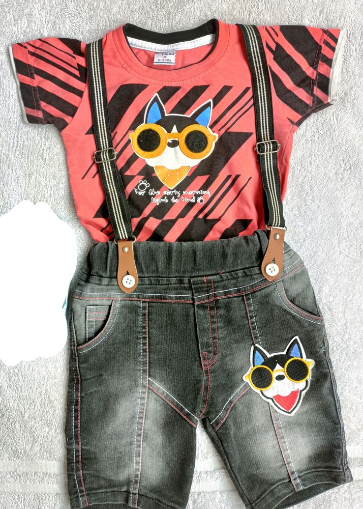 Kids Dungaree Set 🥰