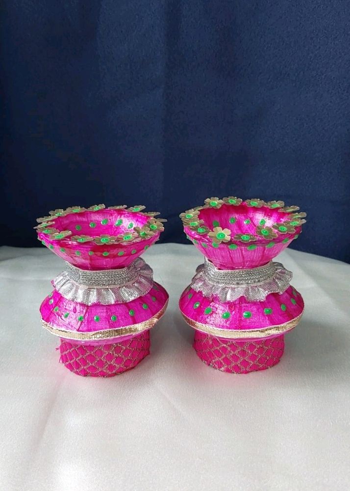 Creative Beautiful Diya Or Can Candle Holder