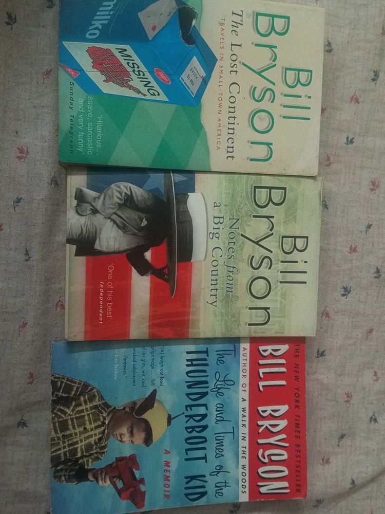 Bill Bryson Set Of Three