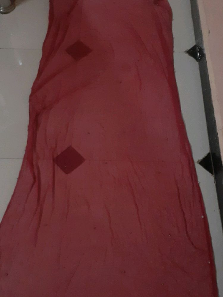 maroon color dupatta