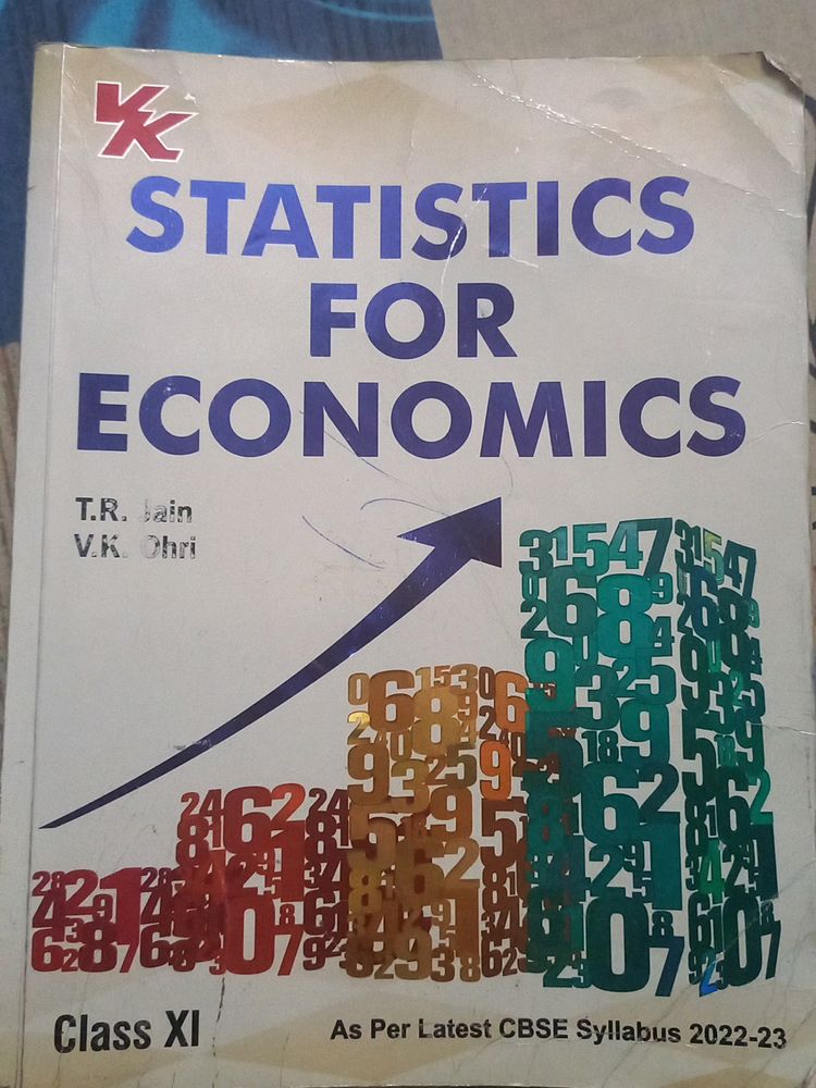 Class 11th Statistics For Economics Book