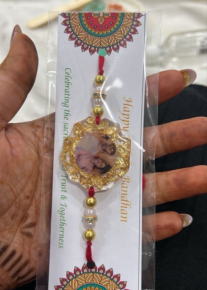 Photo Resin rakhi