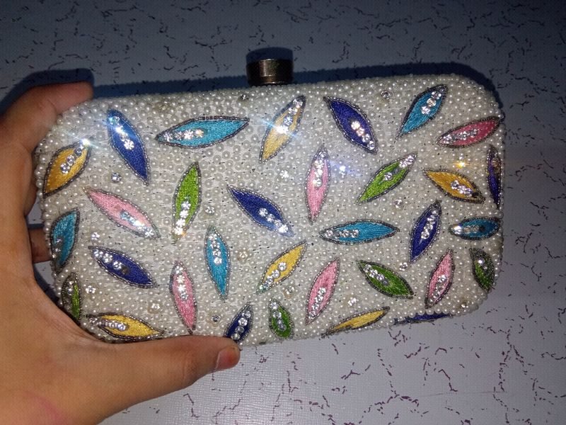 Women Hand Clutch Multicolour Design