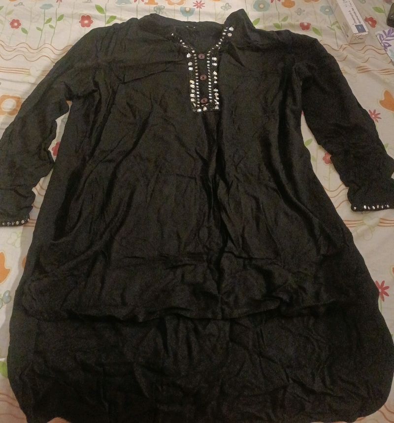 Black Short Kurti