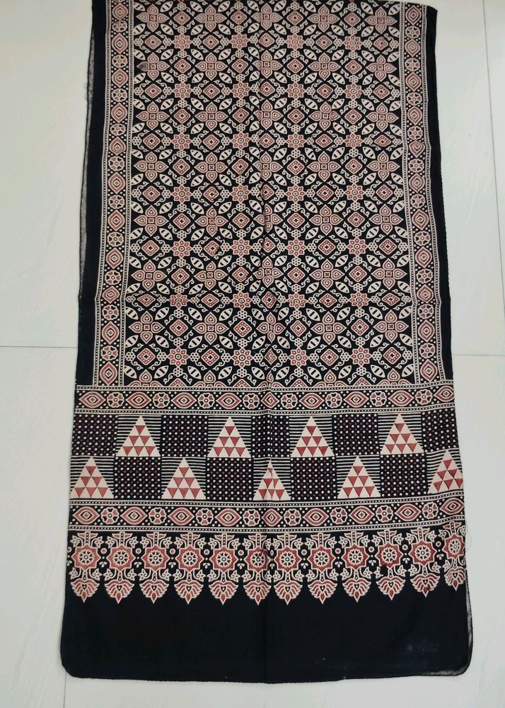 New Pure Cotton Azrakh Scarf