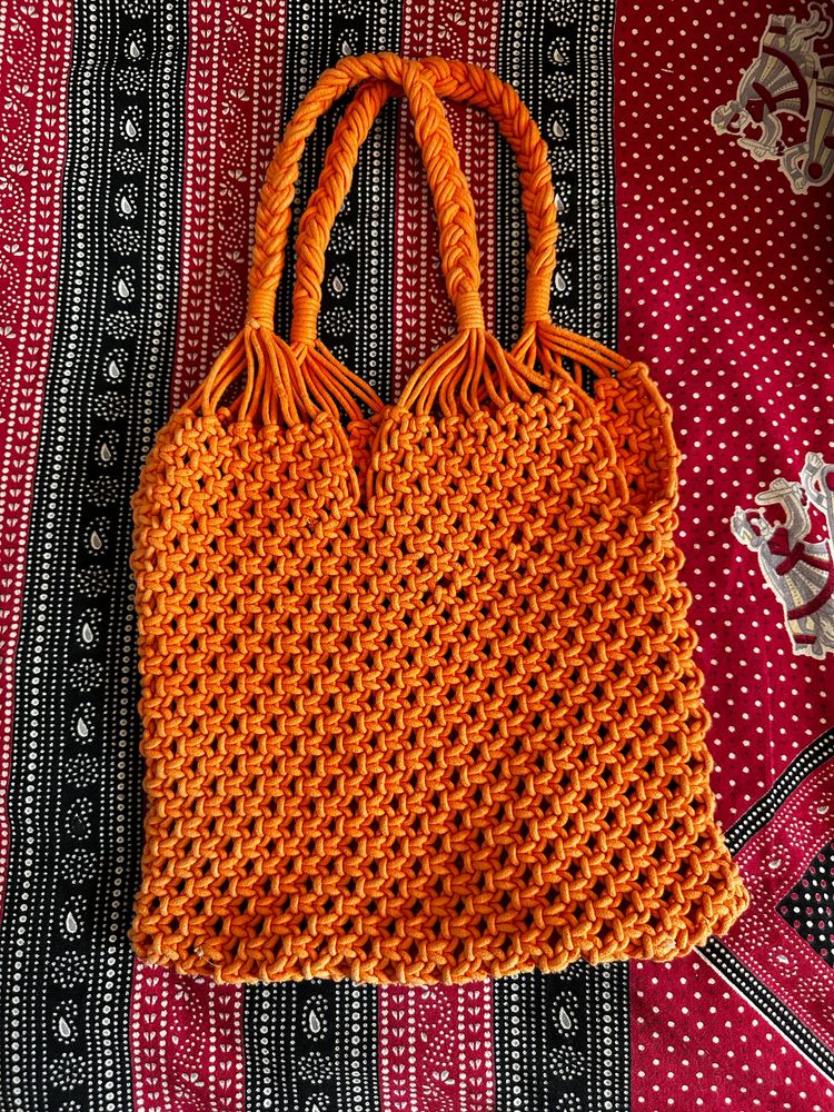 Macrame  Tote Bag