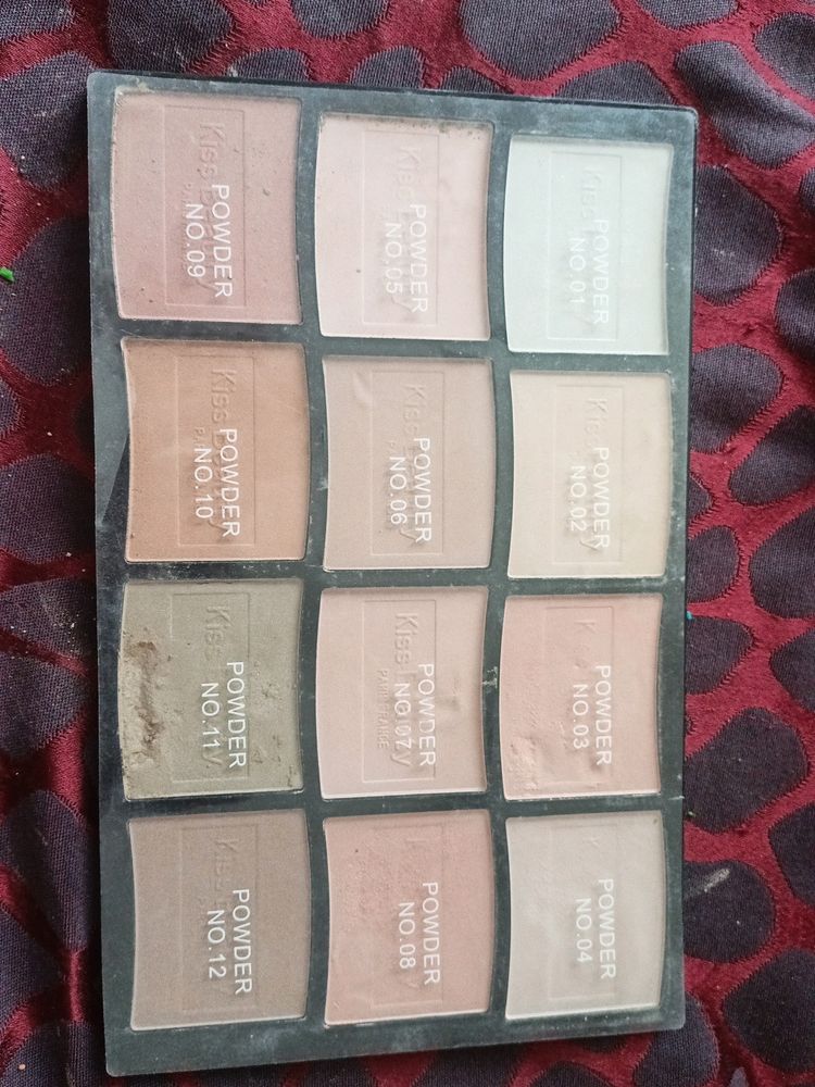 Powder Combo Set 12 Different Shades