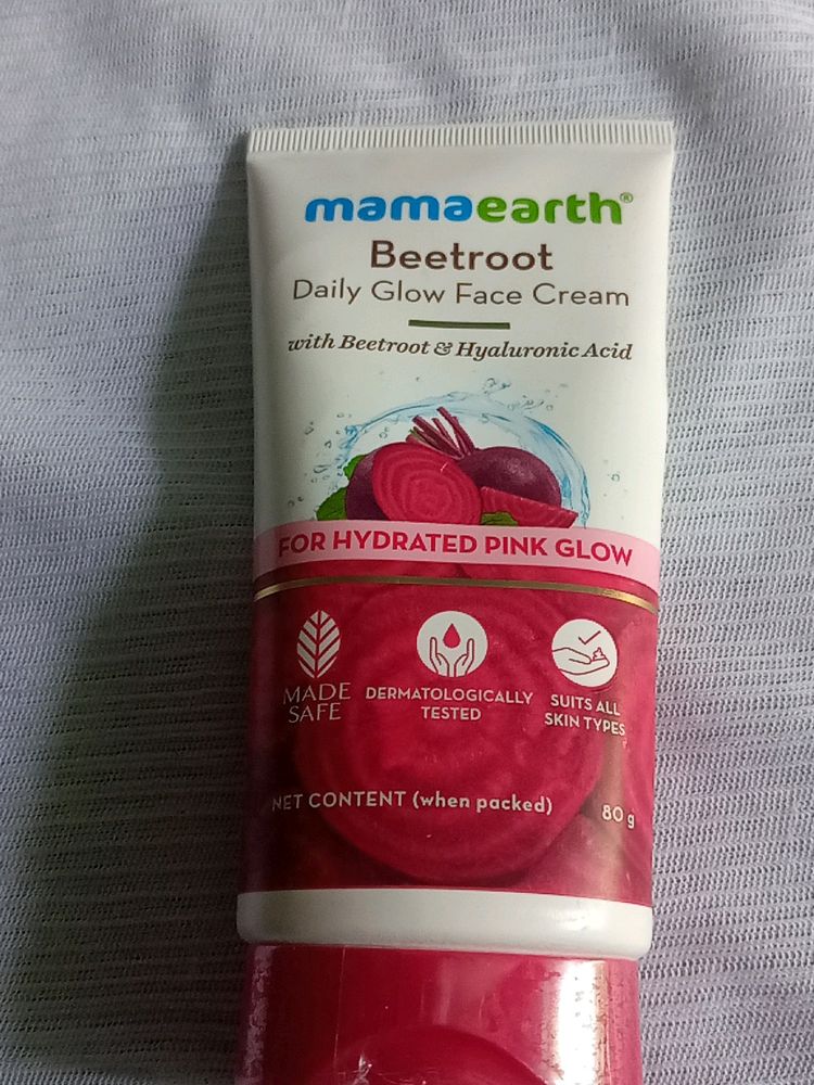 Mama Earth Beetroot Face Cream