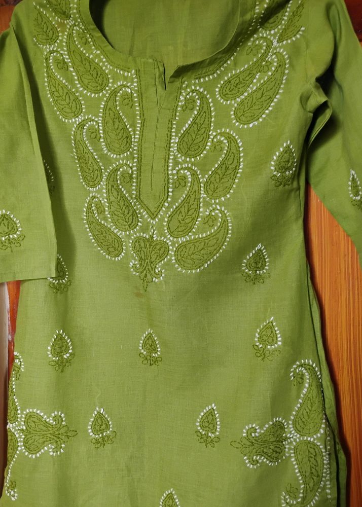 Lucknowi Kurta With Plazzo