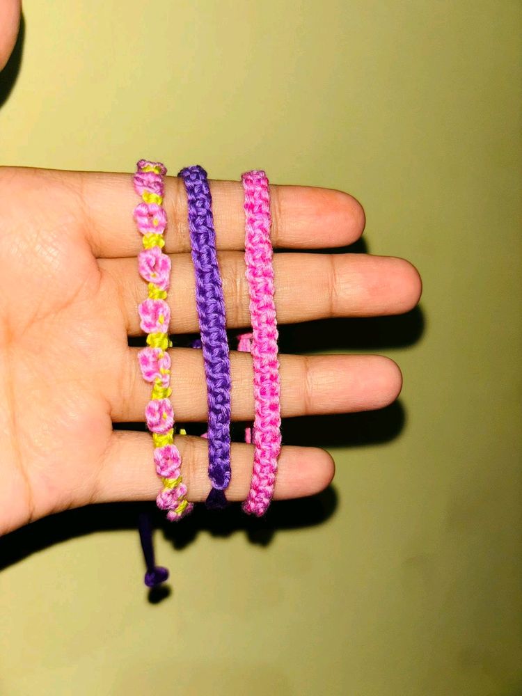 Handmade Thread Bracelet Set