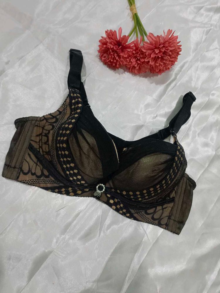 Imported Korean Bra with Shimmer Shinning