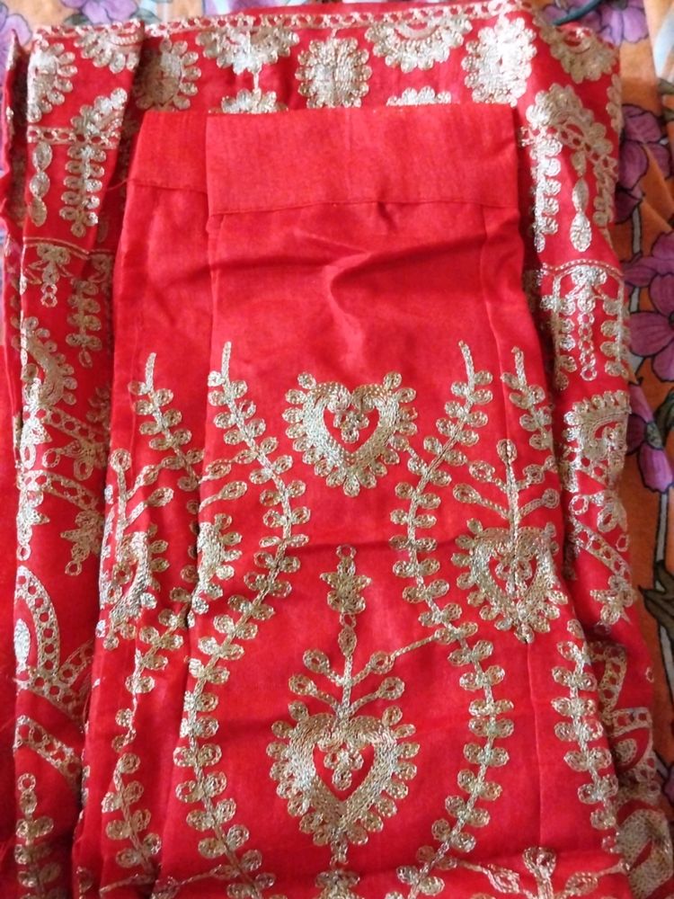 Semi Stiched Lehnga Choli