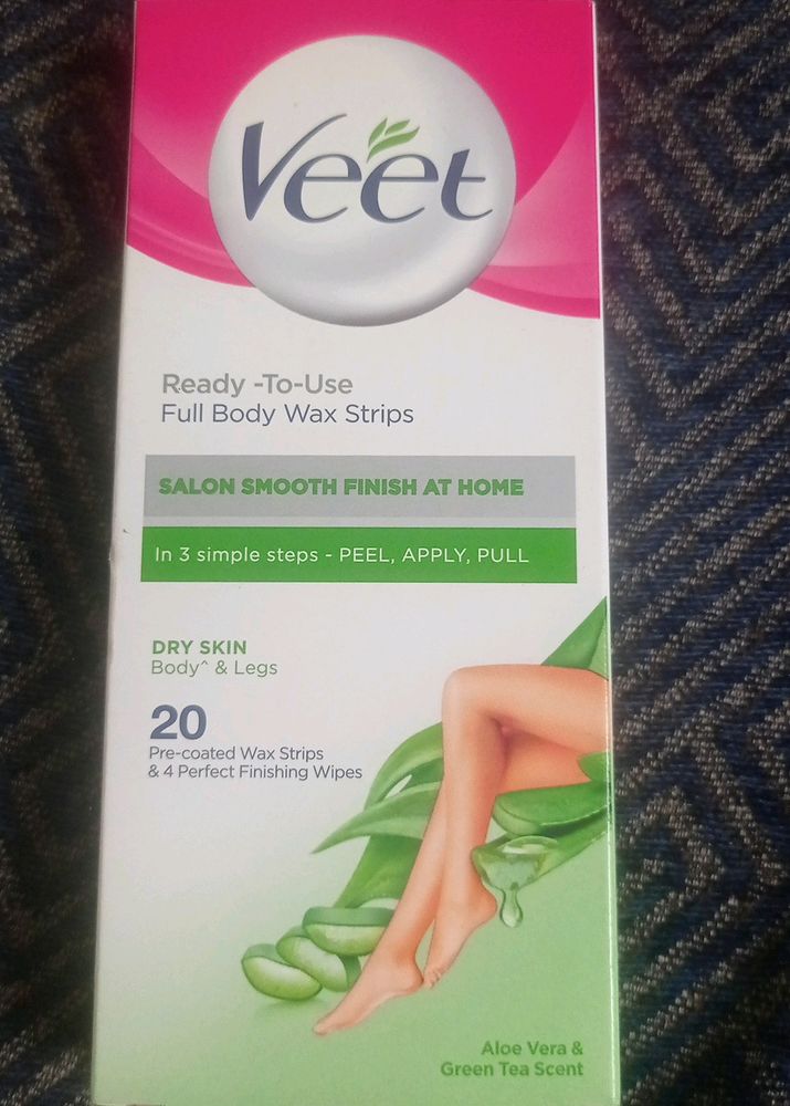 Veet Ready-to-use Full Body Wax Strips