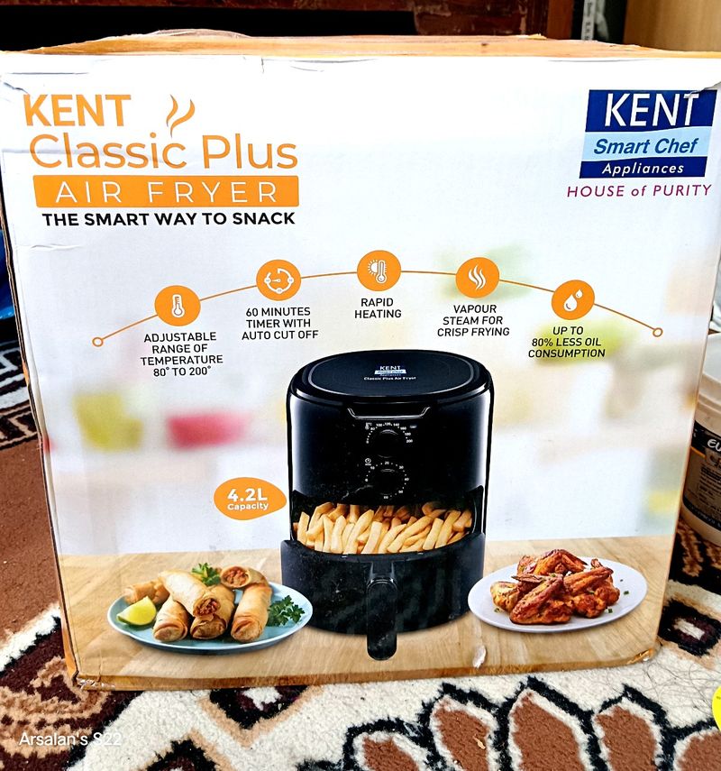 ❣️🔥 Kent Classic Plus Air Fryer 🍃✅