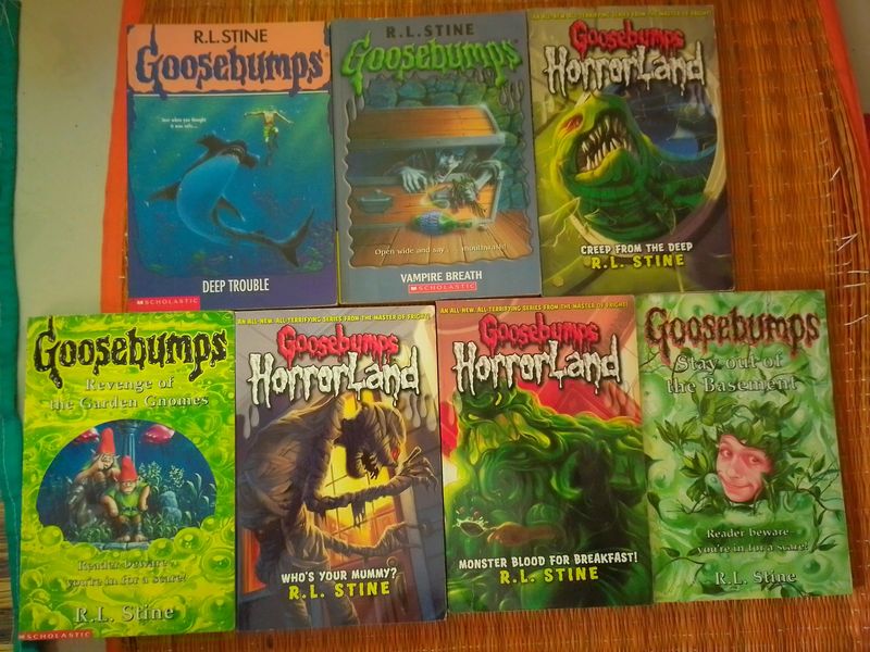 Goosebumps Set Of 7