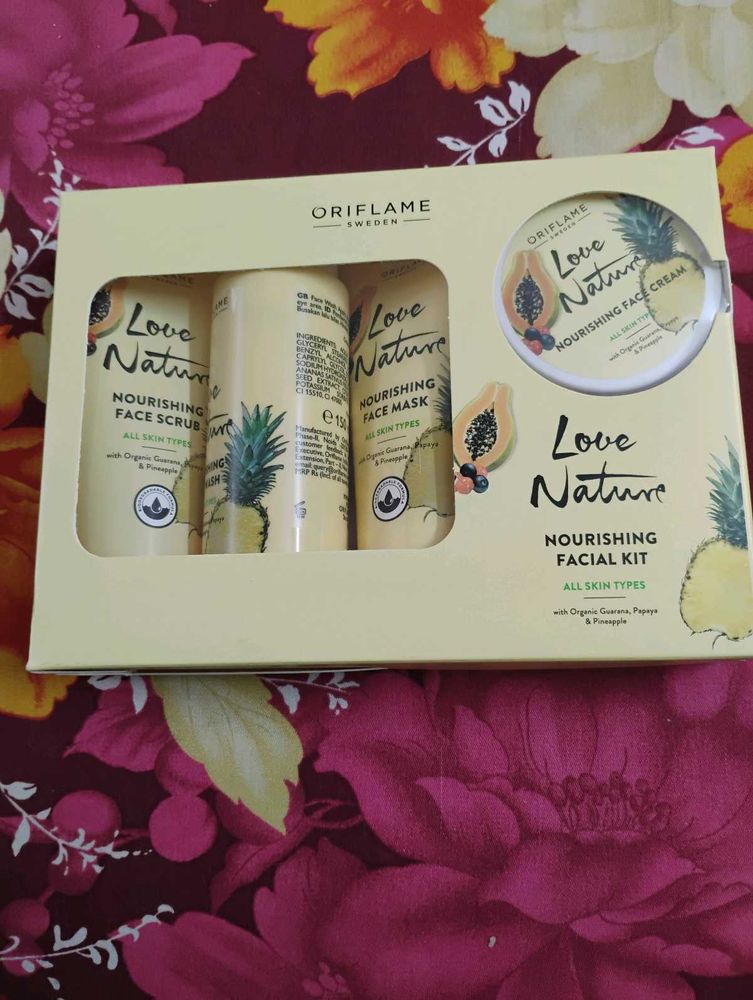 Love Nature Nourishing Facial Kit (All Skin Types)