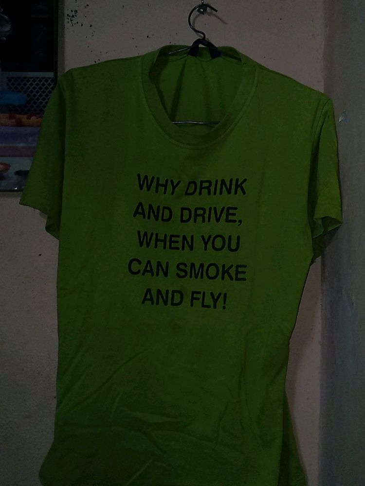 Lime Green T-shirt You Want Call Me 9082106010