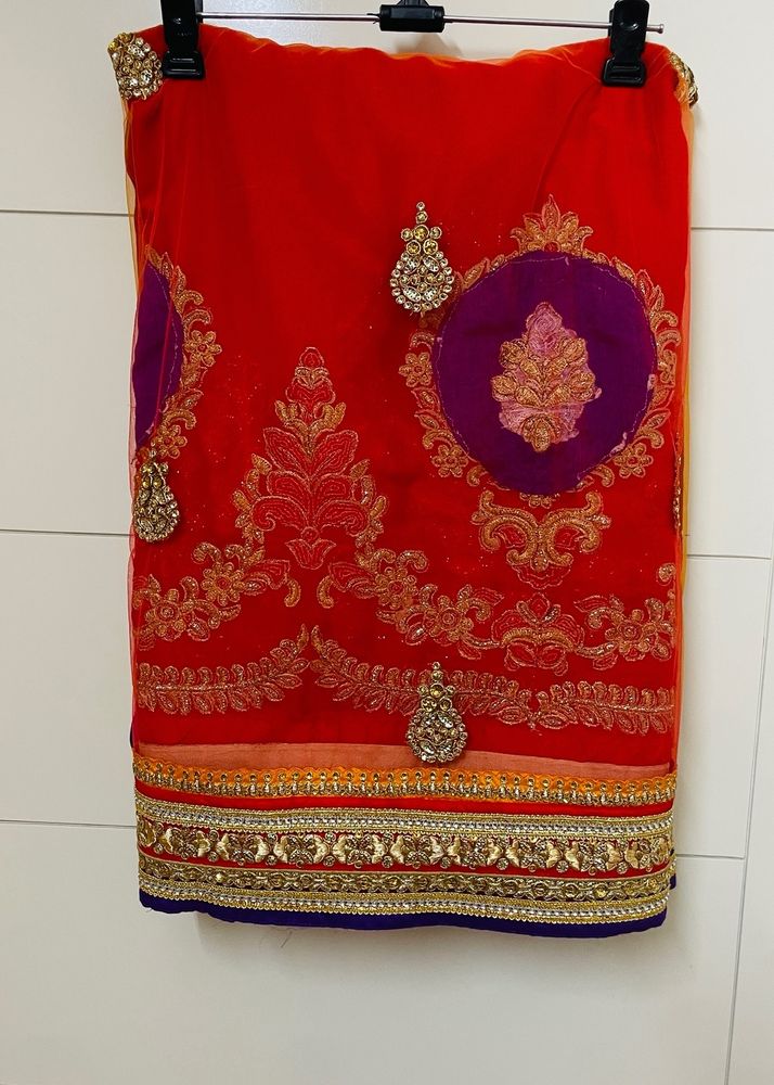 Georgette And Net Saree